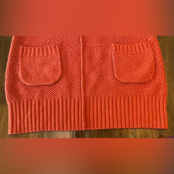 ☘️ Joseph A sweater. Burnt orange color. Knitted short sleeve - Picture 4 of 8